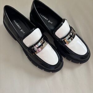 Madden Girl Chunky Patent Loafers